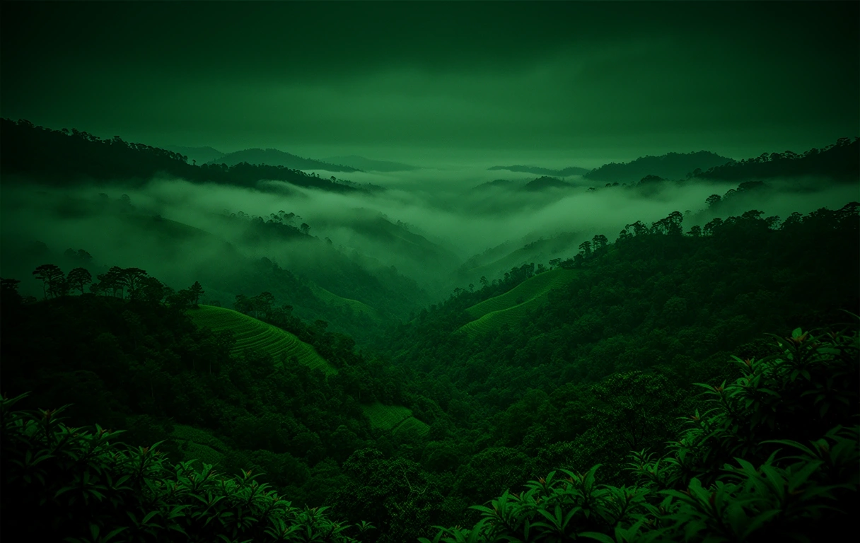 Highland landscapes of Bali